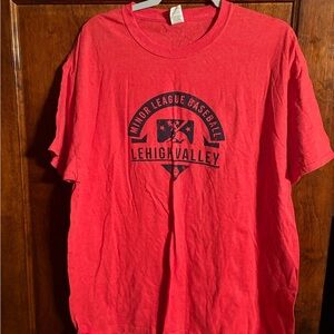 Lehigh Valley Ironpigs Red T-Shirt